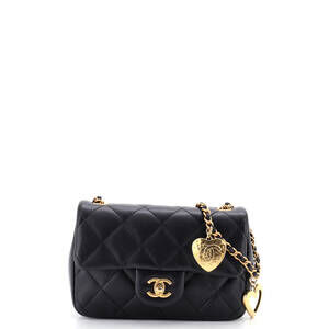 Chanel Heart Charms Flap Bag Quilted #248039C49B